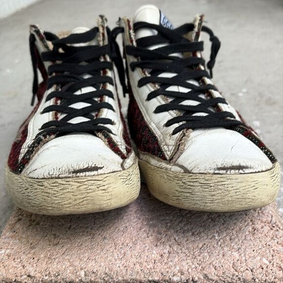 Distressed Golden Goose Francy high tops - Picture 6 of 11